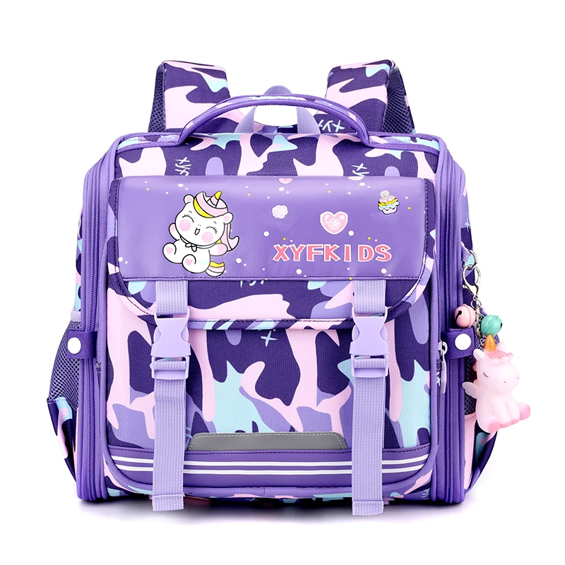 Hot Sell Durable Children Briefcase Backpack For Primary School Girls