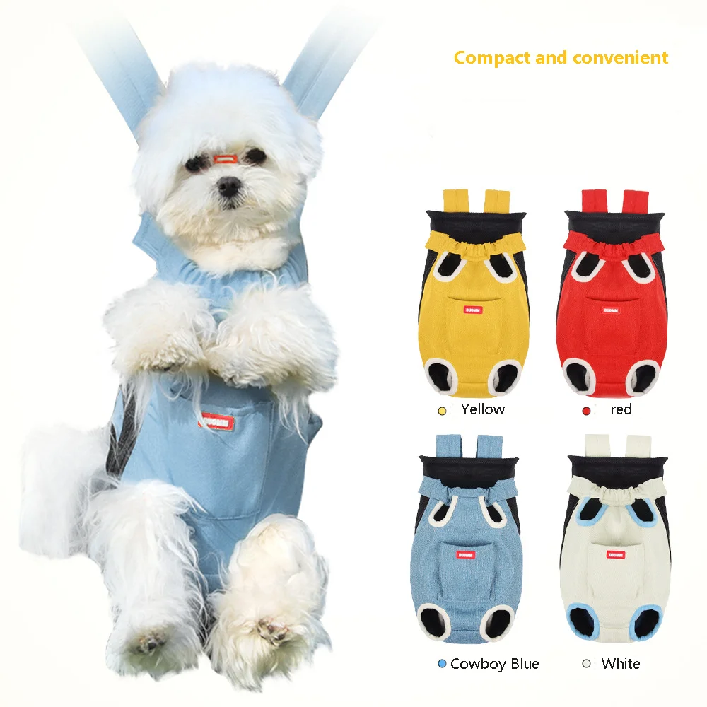 Custom Logo Breathable Portable Travel Bag Holder Saddle Hiking Dogs and Cats Dumpling Bag