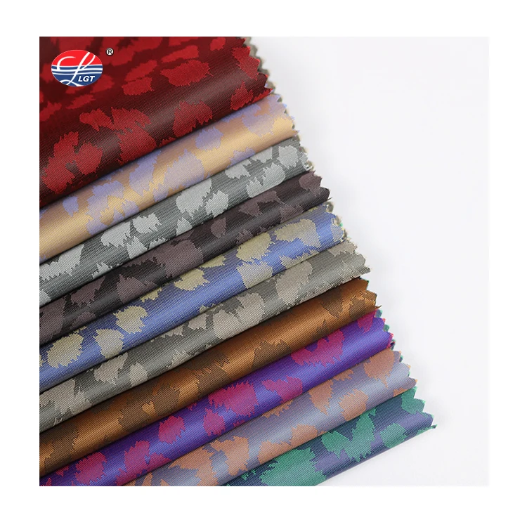 LIGUOTAI textile wholesale 55%polyester 45%viscose brocade fabric jacquard suit jacket coat lining fabrics for men