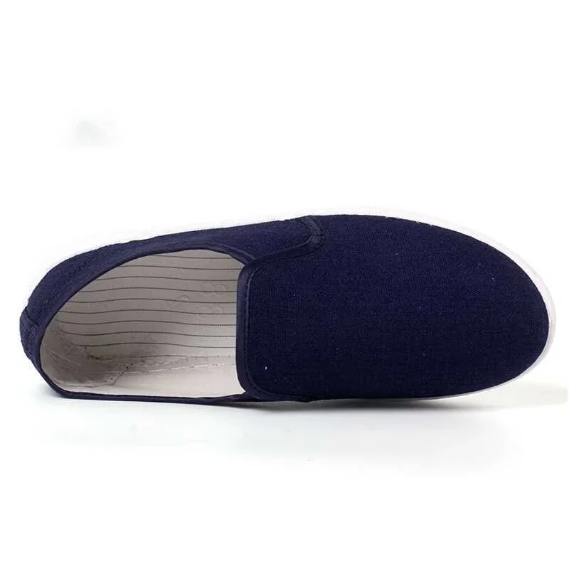 YP-N18 ESD Safety Shoes/Low Cut Anti Static Safety Shoes/PVC Material Stable Anti-Static Breathable Canvas ESD Shoes
