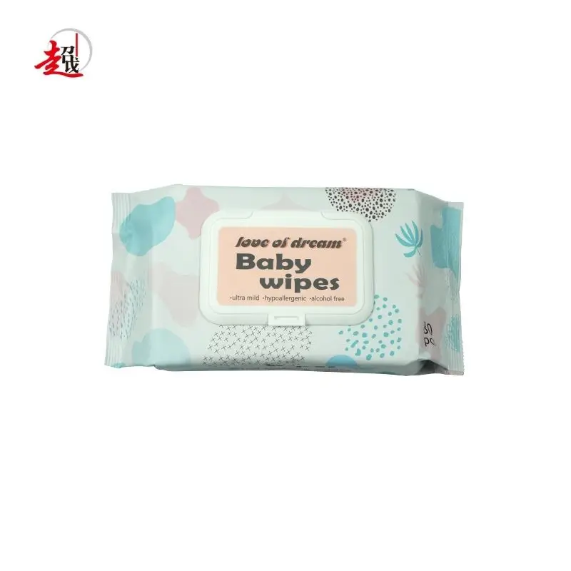 Custom Logo OEM Household facial towelettes Custom Sanitzing Bamboo Non Alcohol Baby Wet Wipes