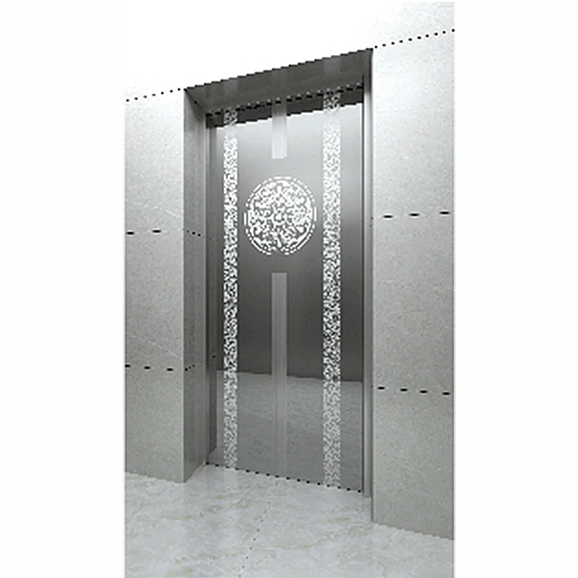 Luxury decoration high quality passenger elevator lifts 6-8 persons commercial stairs