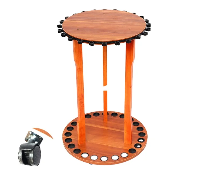 Booney wholesale fishing rod stand 24 stands fishing pole frame holder 24 holes fishing rod storage holder