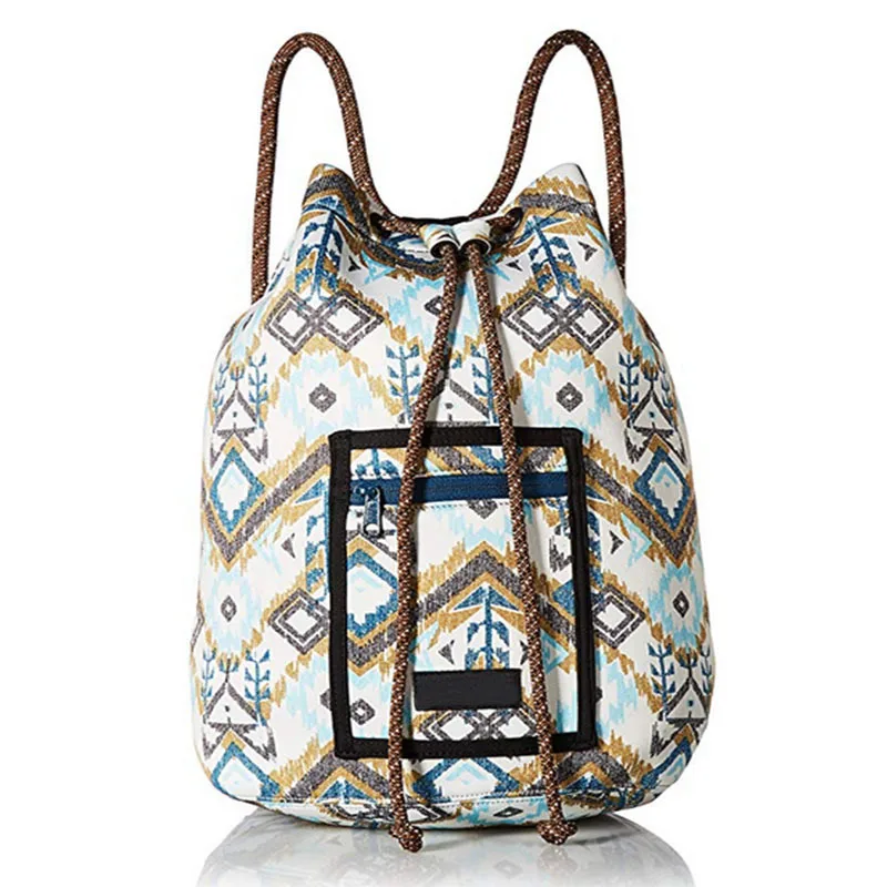 New product 2019  strong waterproof  neoprene drawstring sling cinch backpack bag