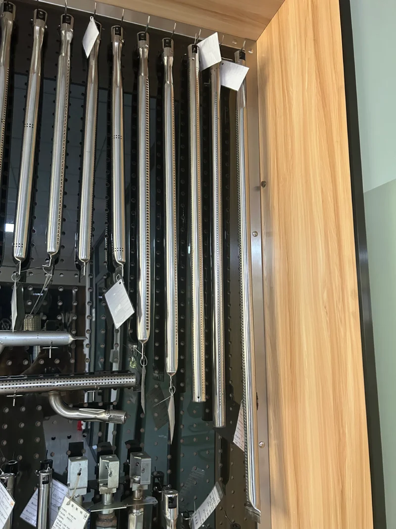 FHM Stainless Steel Gas Burner Cooking Gas Burner 613mm Straight Pipe Burner For Gas BBQ Grill