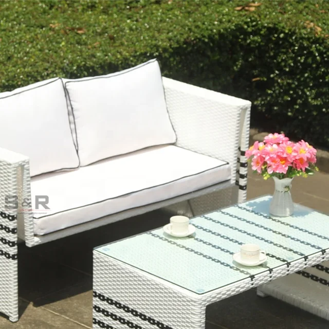 Nice Design Luxury Style 3 seat rattan sofa Designs rattan wicker furniture poland outdoor rattan sofa