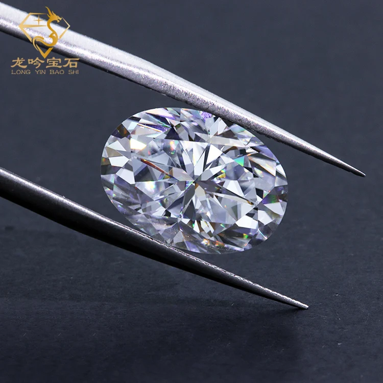 Factory Wholesale Oval Brilliant 1.0CT 1.1CT 2ct 3CT  Lab Grown Diamond for Jewelry Engagement Ring