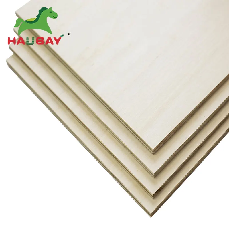 Натуральная белая ламинированная полная тополевая Сгибаемая фанера листы 1 5 мм 2 3 4 6 9 низкая цена на