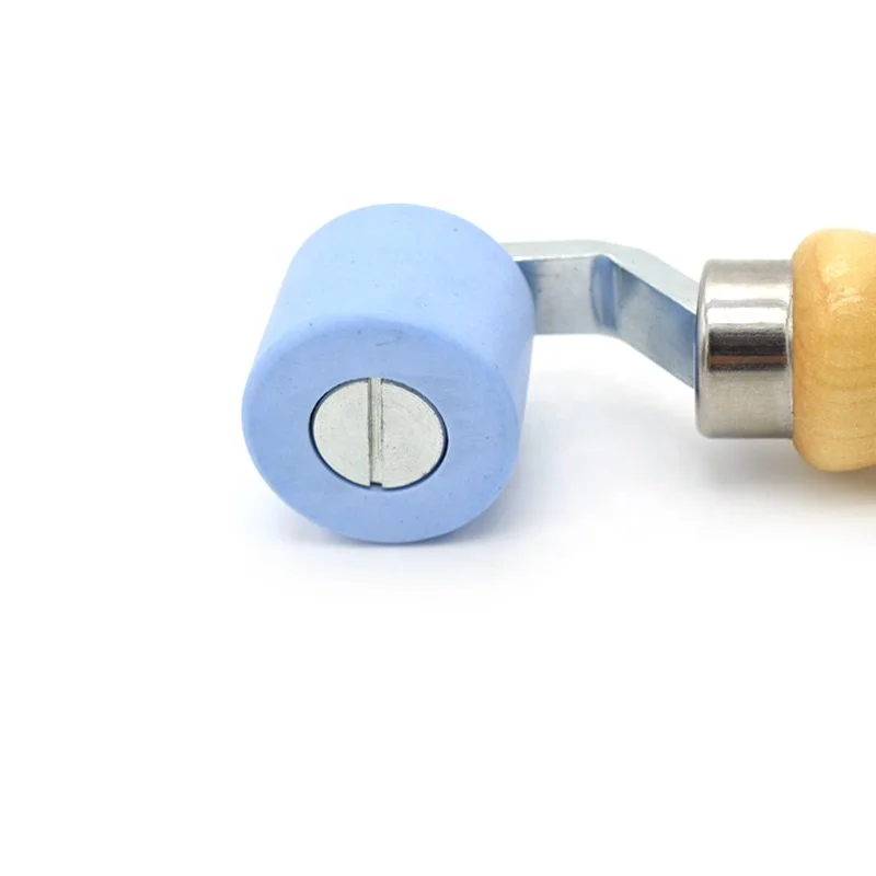 Single Ply Flat Roofing Hand Roller of 28mm PTFE  Pressure Seam Roller