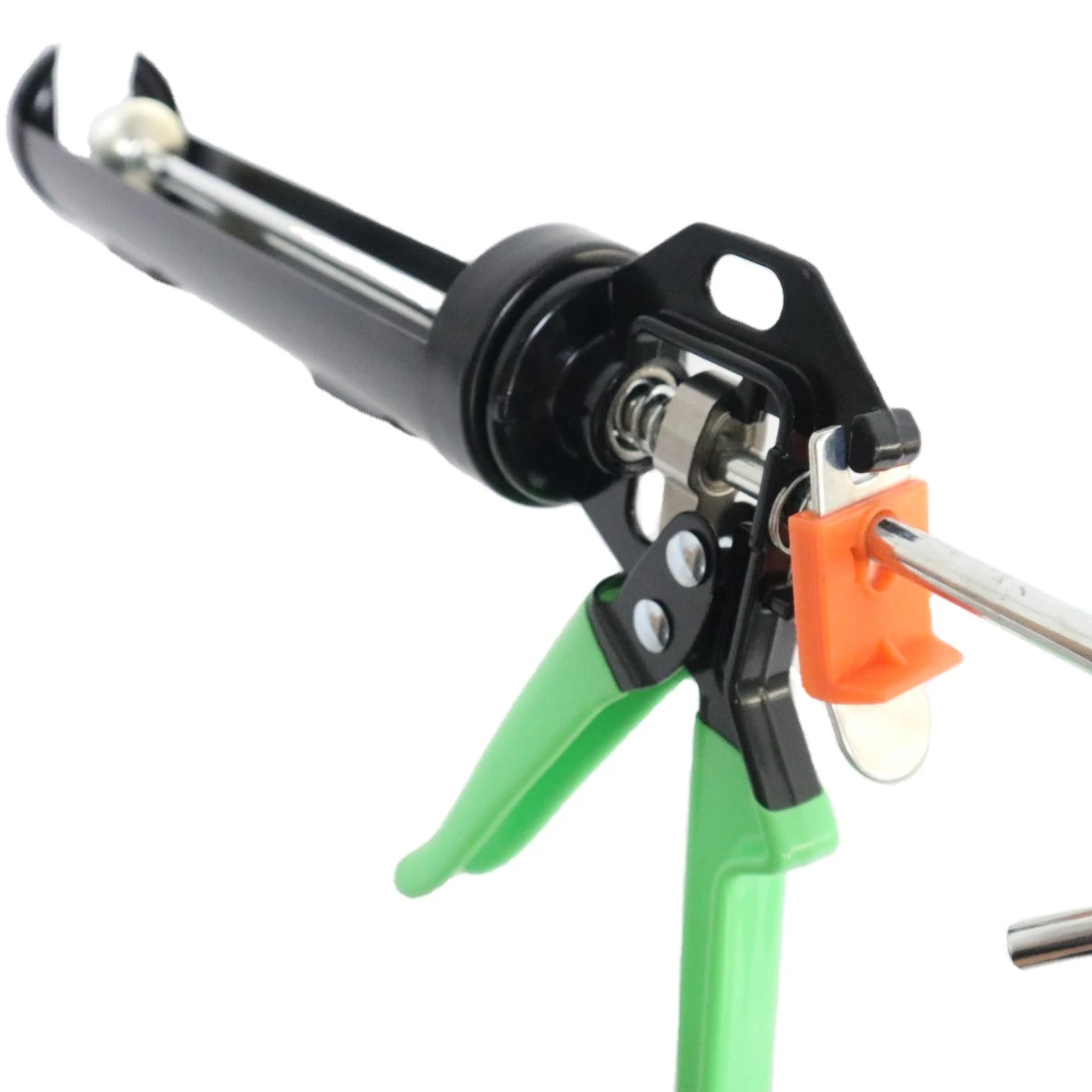 9 inch Mastic Caulk Applicator Sealant Gun, Rotating Barrel Cartridge Sausage Caulking Gun
