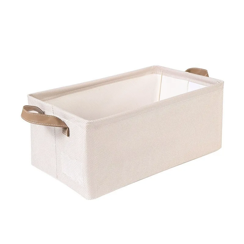 Large Capacity Foldable Fabric Storage Box Rectangle Shape Waterproof Design Clothing Pants New European Wardrobe Organization
