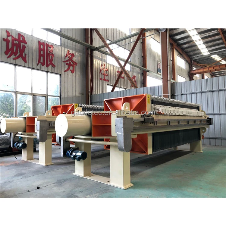 Hot Selling waste water filter press Automatic membrane filter press machine for gold tailing