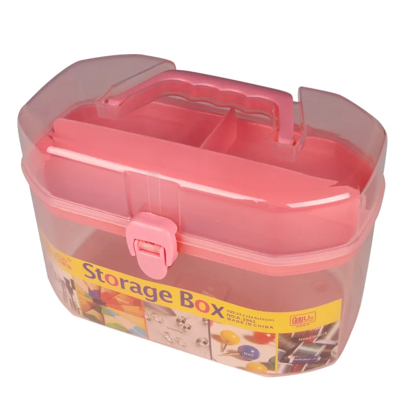 hot sale Plastic Storage Box customized Medical household Container box popular luxury Portable jewelry storage box