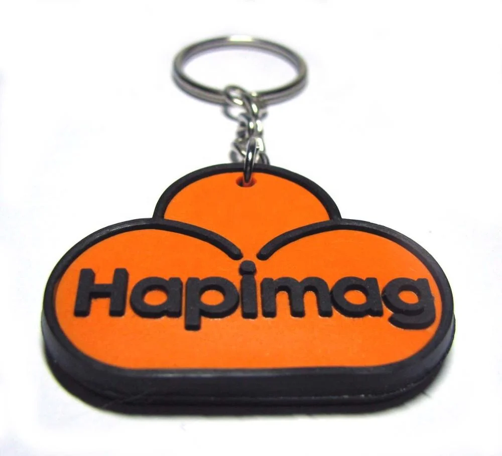 Chinese Supplier Soft Rubber PVC keyring