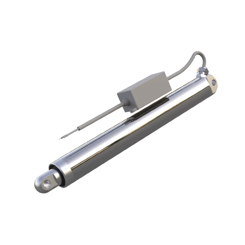 Engine hatches use 12v electric linear actuators