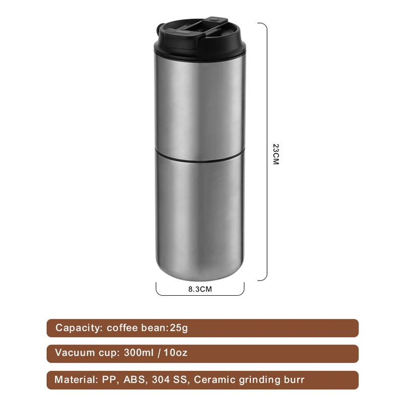 Manual Portable Single Cup Mini Pressure Coffee Maker Hand Pressure Espresso Coffee Maker