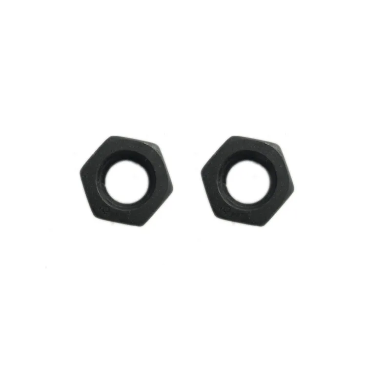 Черная Шестигранная гайка из оксида для тяжелых условий эксплуатации astm a563