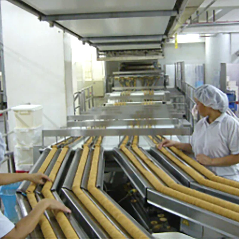 High Speed Stable Running Cookie Automatic Feeder Biscuit Conveyor Belt For Sale