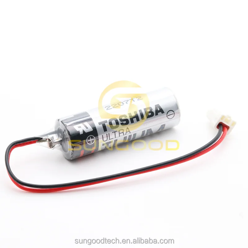 YASKAWA YRC1000 GP Series HW1483880-A ER17500V 3.6V PLC Lithium Battery With White Connector