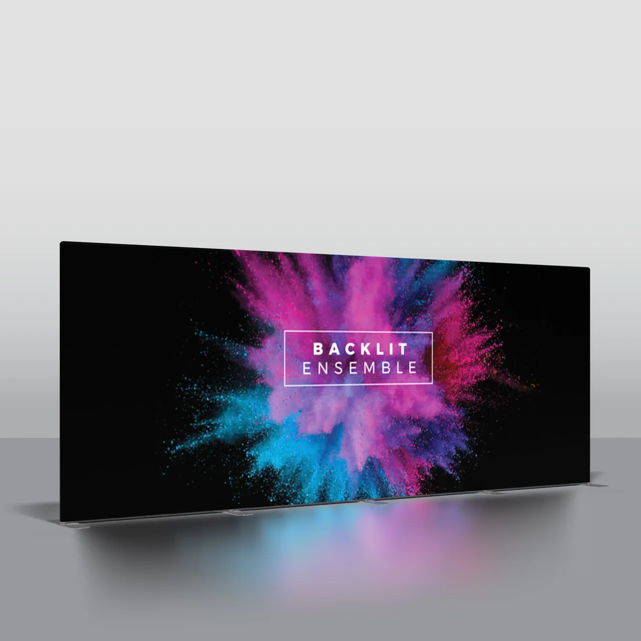 Straight stretch tension fabric aluminum frames 8x10 backdrop wall display