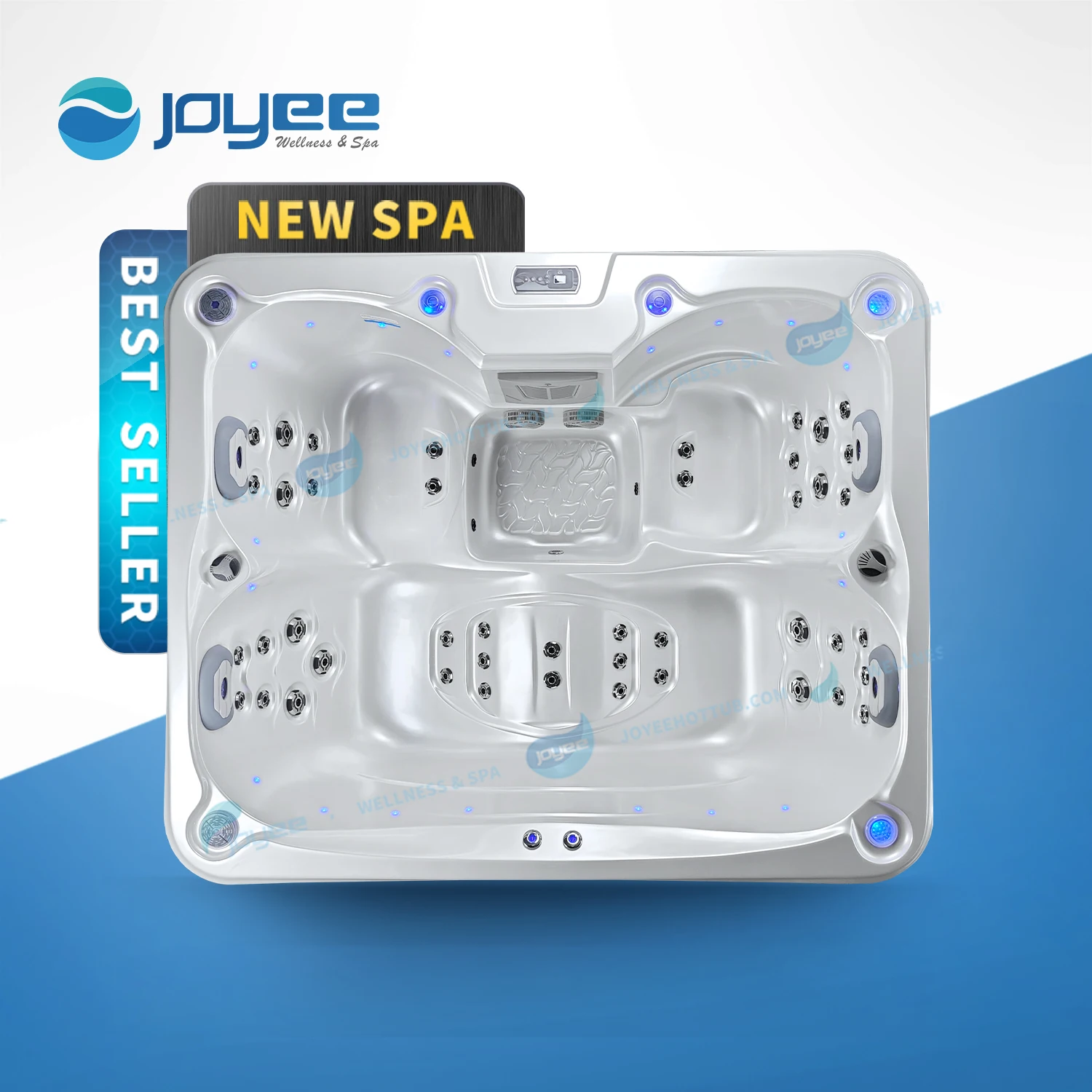 JOYEE Spa Pool 4 person Outdoor Heated Pool Luxury Bathtub Sexy Massage Hot Tub US Balboa Aristech Acrylic hot tub CE/SAA