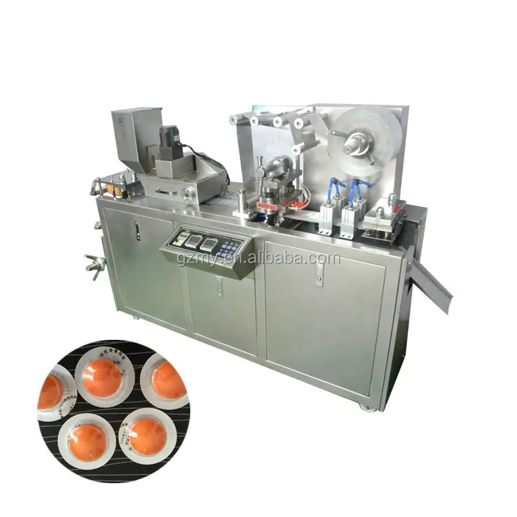 pharma automatic thermoforming making sealing double roll aluminum foil contenar tablet strip pack blister packing machine price