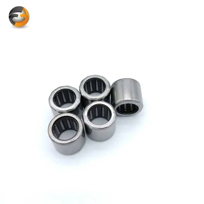 Factory Direct Supply Drawn Cup Needle Roller Bearings HF1216 Miniature One-way Clutches Needle Roller Bearings HF1216 12x18x16