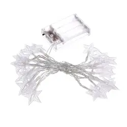 Christmas LED String Lights Battery 5M 50 LEDs Star Decorative Outdoor Wedding Garden Party Lighting