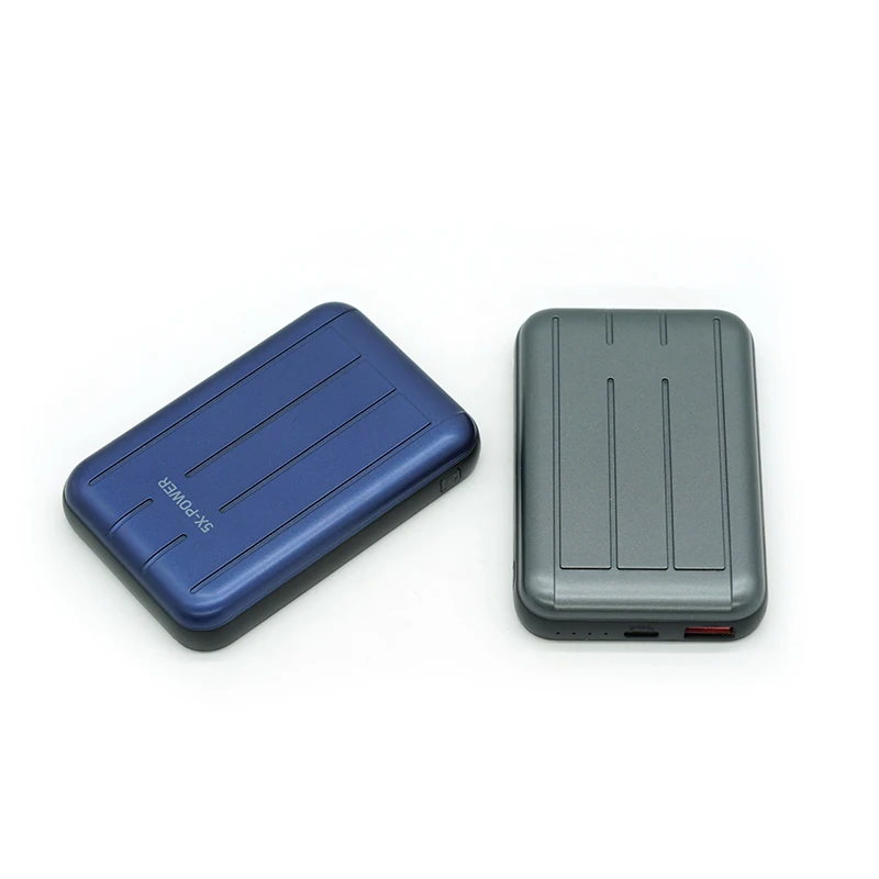 Factory Mini Station Diy Wireless Tws Fast Charging 5000 Mah Wireless Magnetic Power Bank