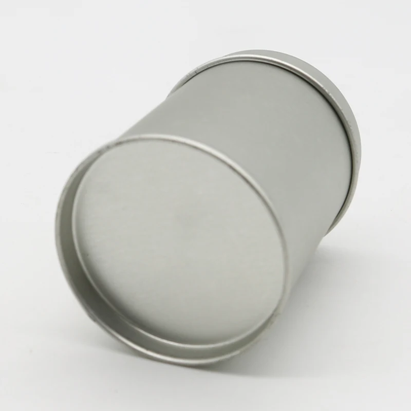 New Design Round Tin Cans Custom Printed Transparent Small Suger Candy Cookie Chocolate Metal Can Canister Tin Box With handle