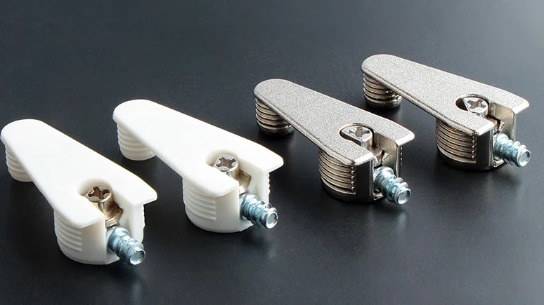 Furniture connect hardware with screw Glass Support Shelf Support