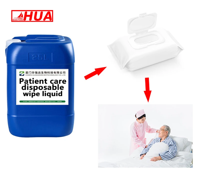 Best selling Factory Custom Private formula patient Wipes Disposable bed bath Quick Cleaning Wipes solution