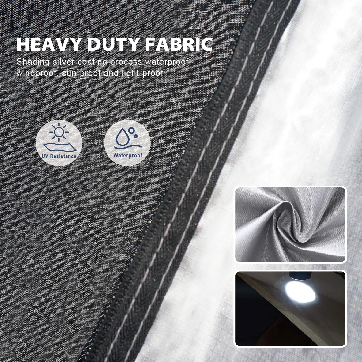 Yescamp Camping Privacy Car Beach Side Awning Shower Tent Toilet Sun Shelter Bathing Tent