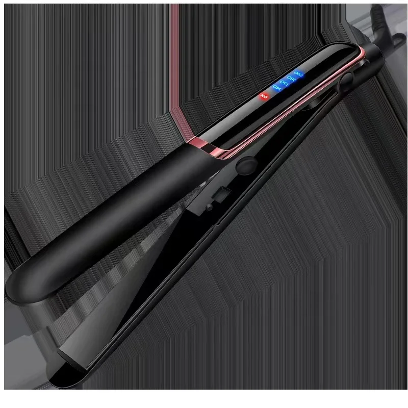 Two use curling 110v-220v ceramic Automatic hair straightener fast heating lengthened multifunctional hair straightener