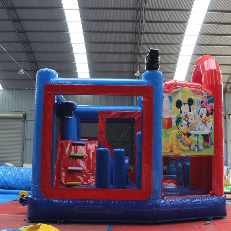 New Mickey Mouse  inflatable castle  Kids outdoor party commercial   inflatable bounce house