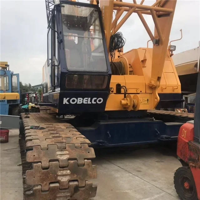Good Price Used kobelco 55ton 50ton 7055 Crawler Truck Crane With working Monitor