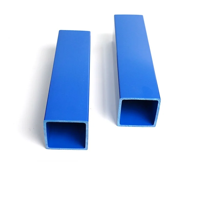 Customized Multi-shape anti-UV  plastic tube PVC ABS PP square pipe sizes factory