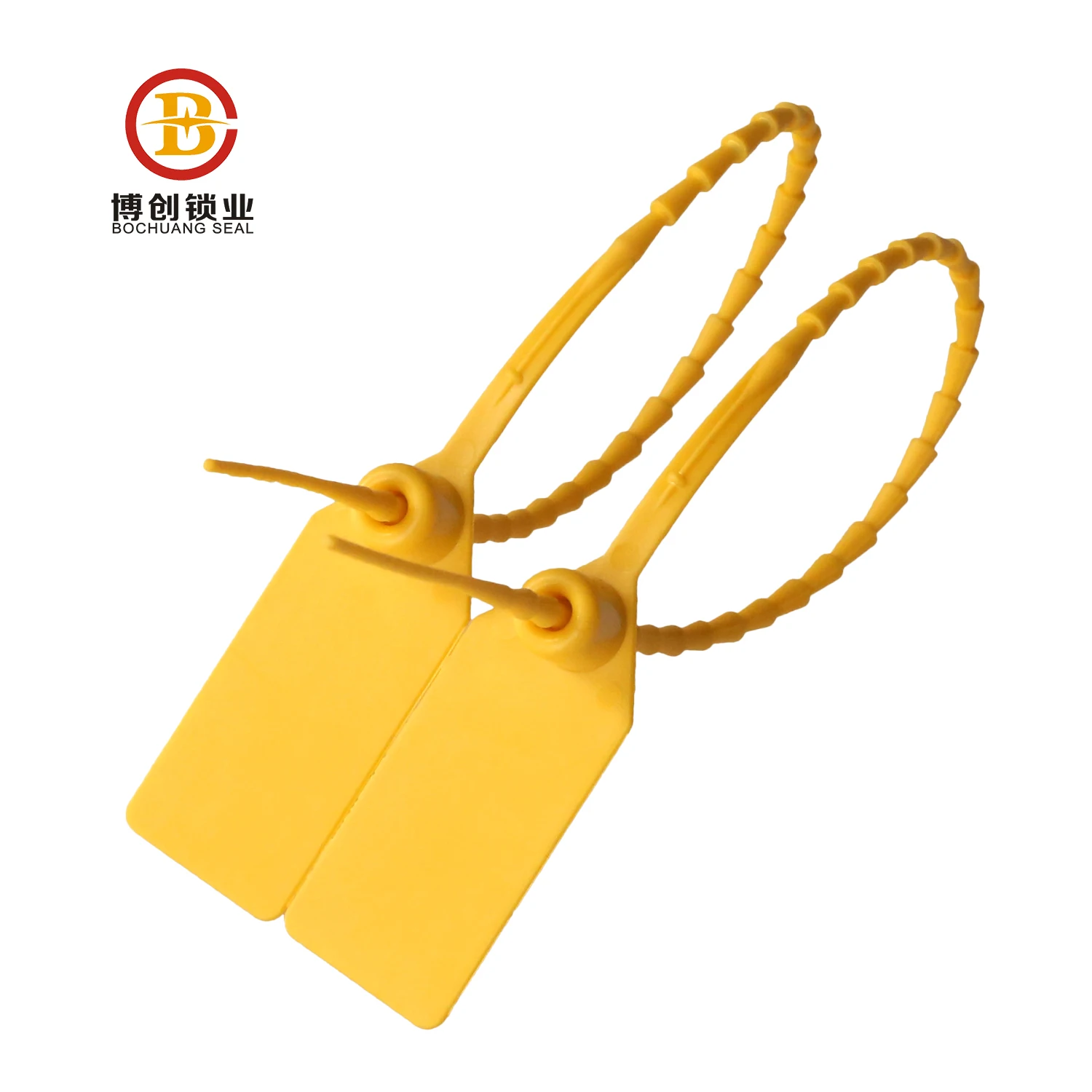 BCP504 plastic container hot seal for shipping factory price security seal plastic bar code