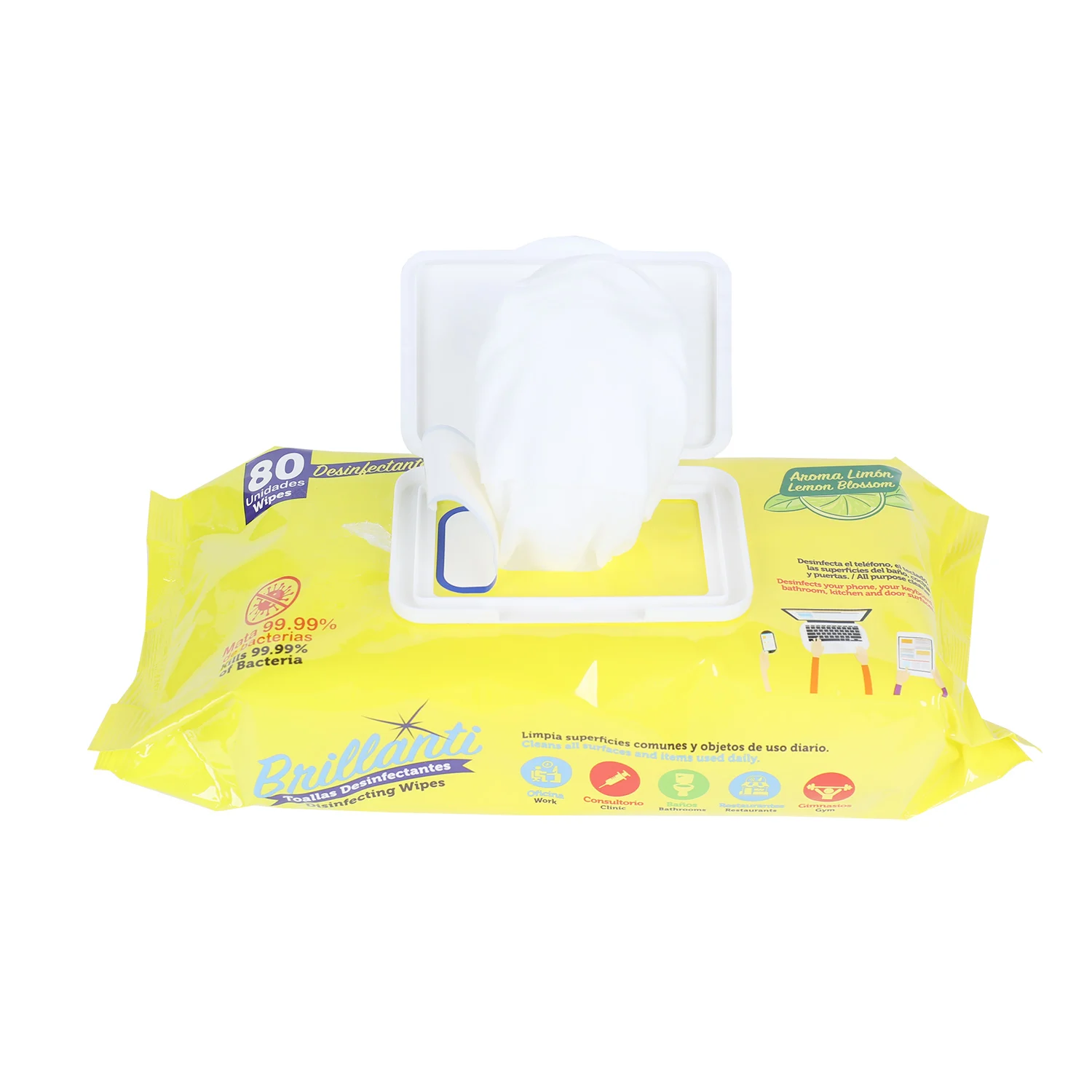 Factory Direct ODM/OEM 100Pcs Soft Eco Friendly Non-woven Safe cleansing antibacterial Wet wipes