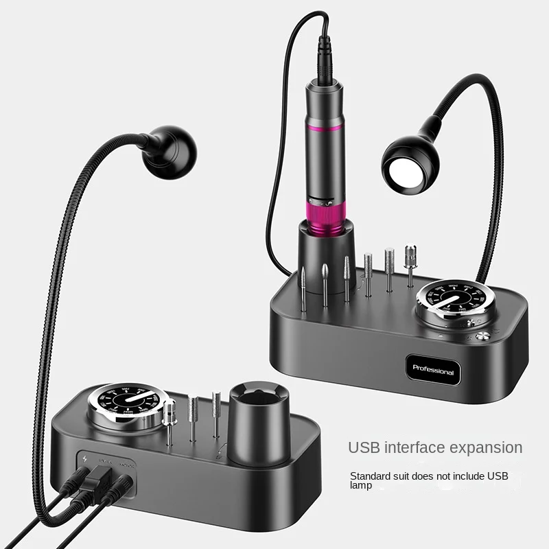 Hot Sale High Quality Rechargeable Nail Manicure Machine Pedicure Portable Custom Electric Callus Remover Nail Drill Machine