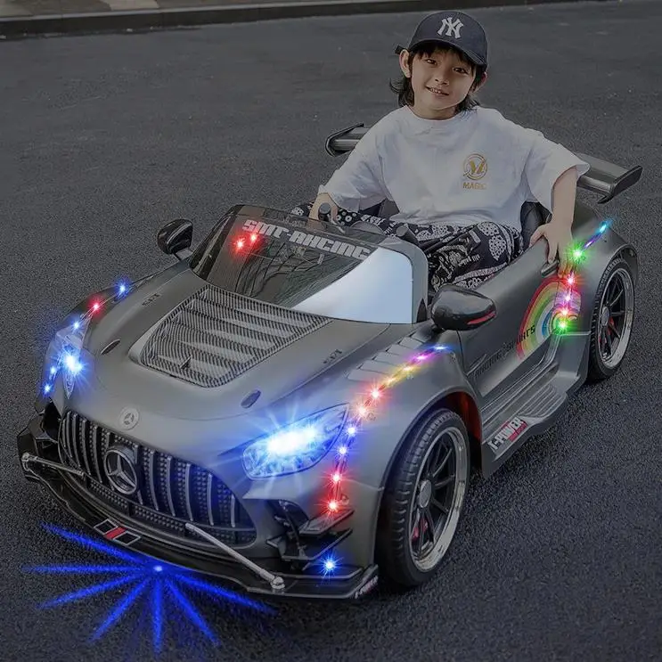 Drift racing car 24v battery 2 Seats Electric Ride On Car Kids 360 degree rotation Children Baby Toy Car