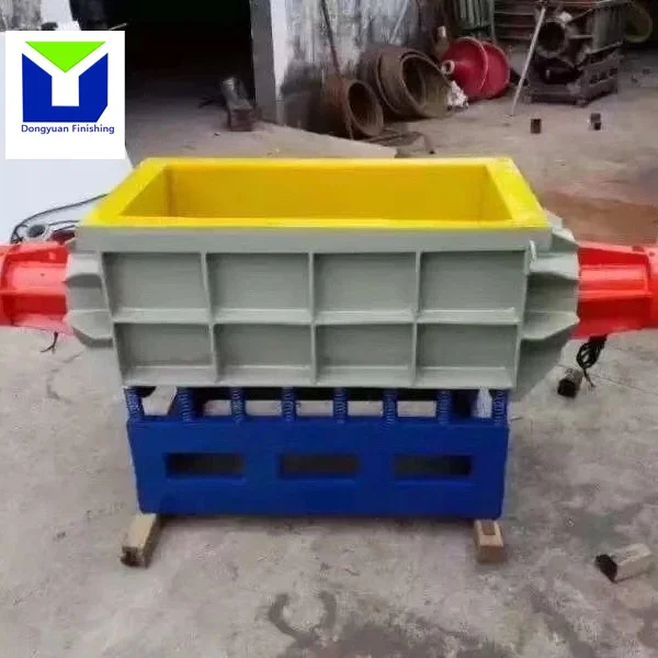 vibratory finishing machine separator vibrating deburring tumbler machine for metal