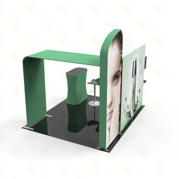 Hot sale aluminum portable  trade show standard exhibition booth 3*3 display stands