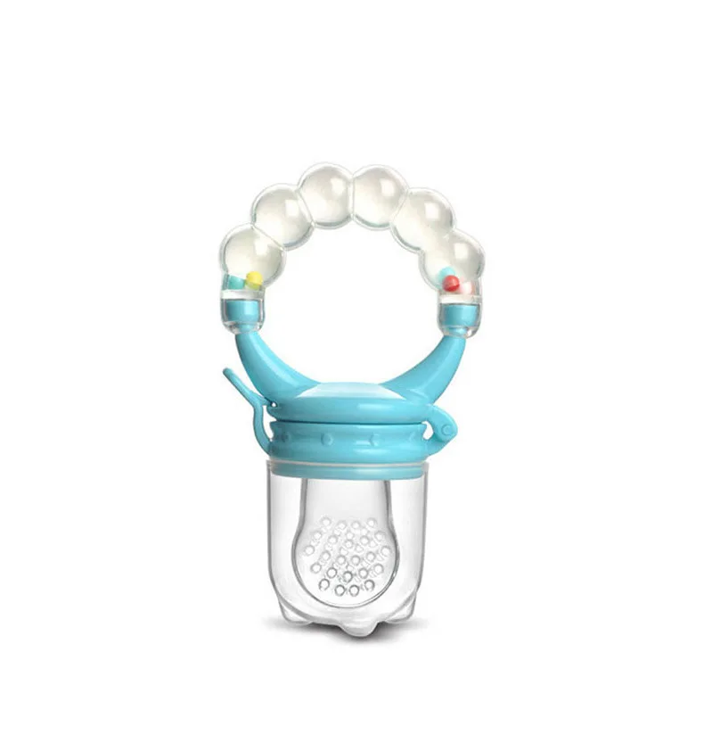 Hot Sale Silicone high quality Fruit Teat Silicone Sacs Teething Pacifier Baby Fresh Food Fruit Feeder For Infant