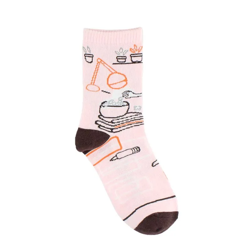High Quality New Style Animals Hedgehog Mouse Snack Creative Cotton Popular Women Socks Fashion Girls Sock Cute Socks Women