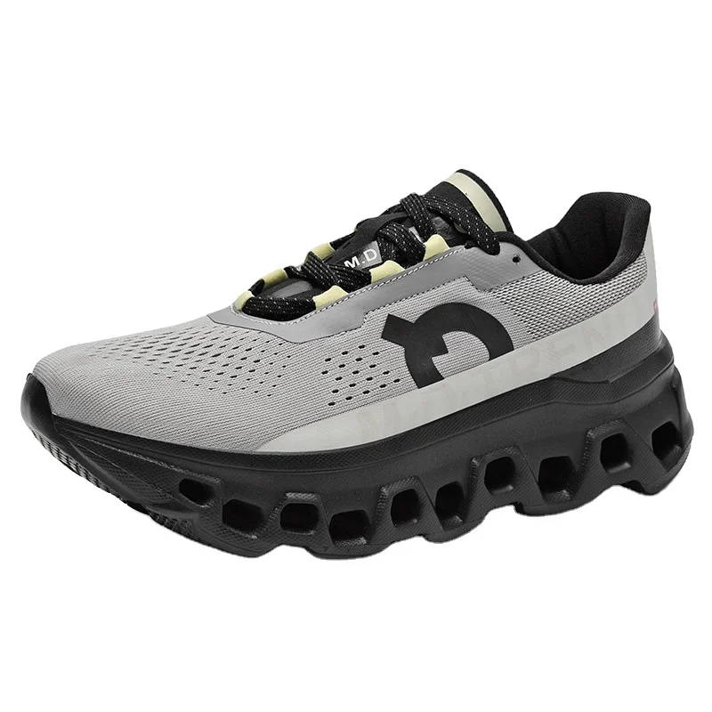 Dropshipping New Fashion Style Fly Knitting Mesh Breathable Comfortable Casual Sports Style On Cloud Running Shoes