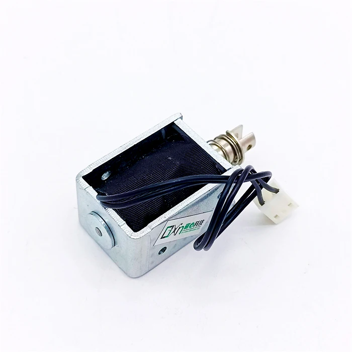 New arrival push pull solenoid for Automatic appliance DC 6V 7.5V 12V 24V solenoid 6.3mm stroke electromagnet