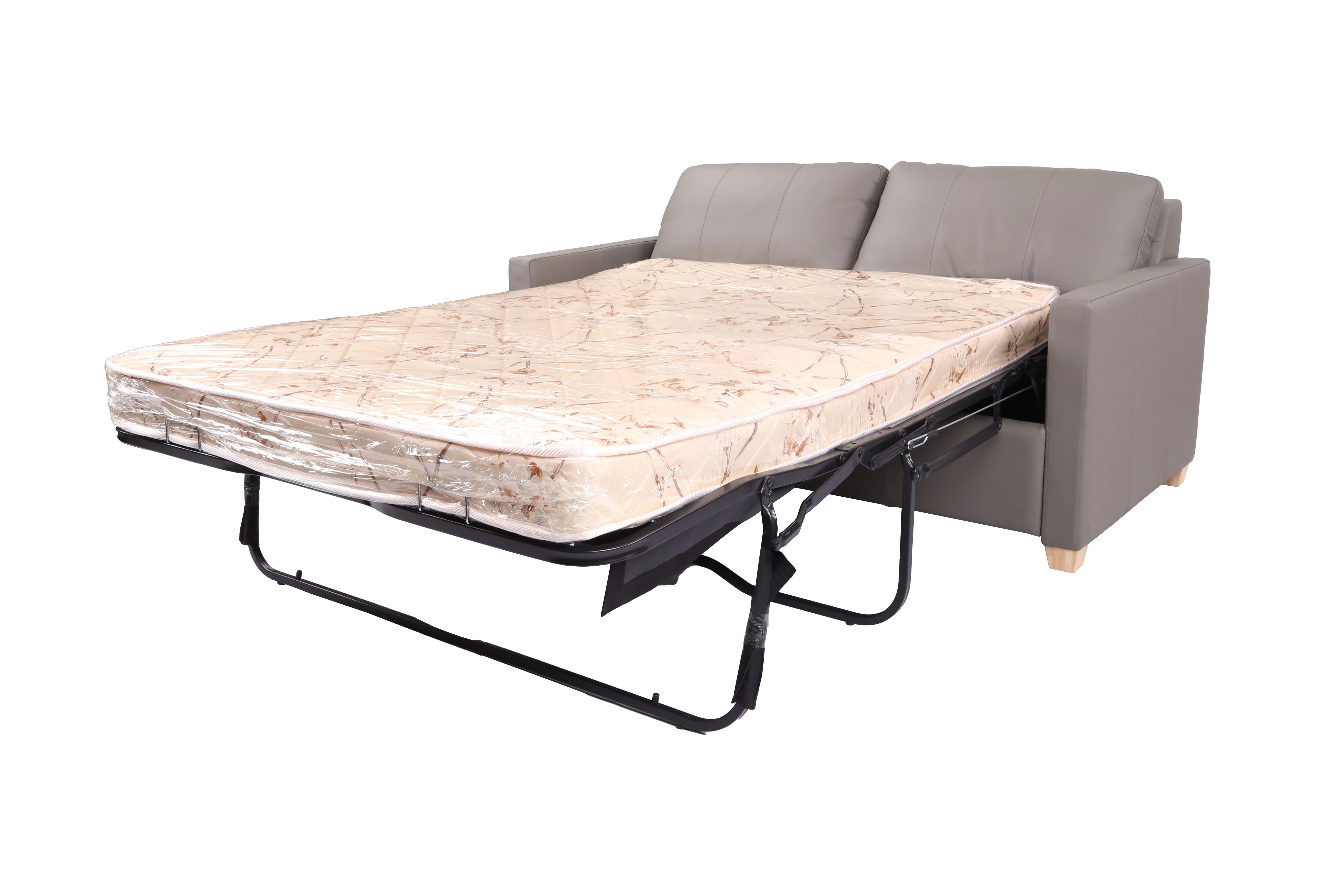 synthetic leather sofa bed from leather company with high quality