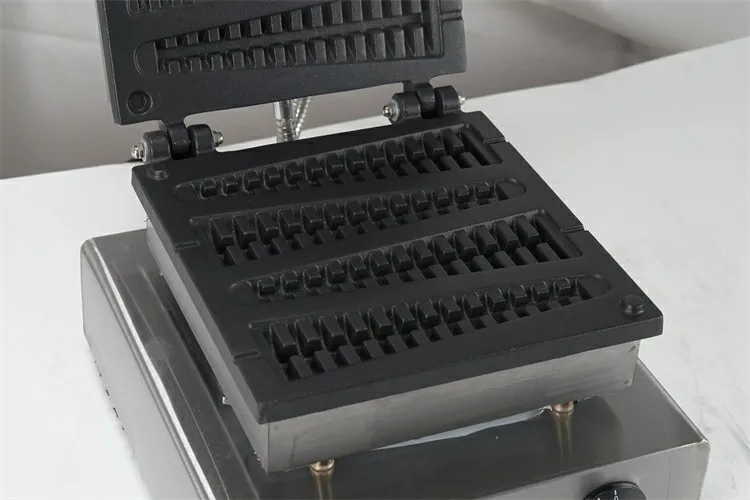 Commercial Lolly Egg Waffle Stick Making Maker Machine Best Selling Four Pine Tree Shaped Waffle Maker Machine Ce Waffle Maker