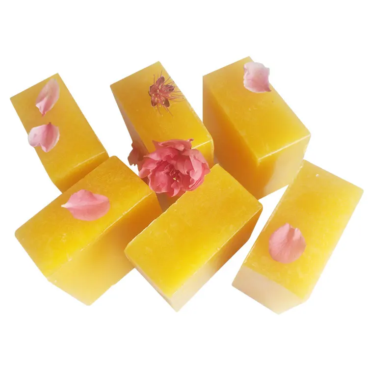 Yellow Beeswax Has Been Cleaned For Lipstick And Other Cosmetic